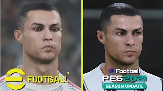 eFootball 2022 (PES 2022) vs PES 2021 Graphics Comparison