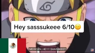 Sasuke in different language!!