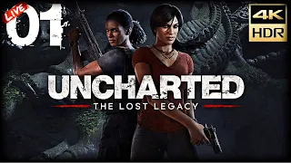 UNCHARTED The Lost Legacy part 1 gameplay walkthrough no commentary