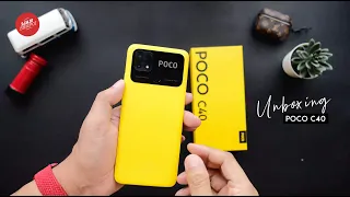 Unboxing the POCO C40 - the best budget smartphone of 2023?