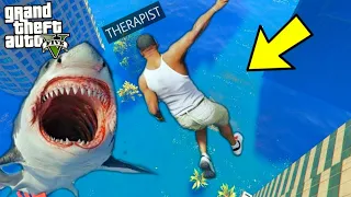 Playing As The SHARK In GTA 5!!!! MALAYALAM