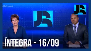 Assista à íntegra do Jornal da Record | 16/09/2020