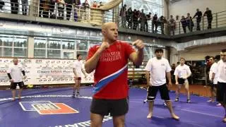 Workout by Fedor Emelianenko! РАЗМИНКА ФЕДОРА ЕМЕЛЬЯНЕНКО!