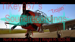 Soundrecordings | Wright R-1820-86 | North American T-28B ``Trojan``