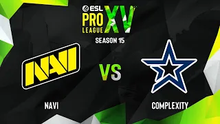 NaVi vs Complexity | Карта 1 Ancient | ESL Pro League Season 15 - Group D