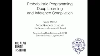 Accelerating Data Science with HPC: Probabilistic Programming, Inference Compilation, Wood