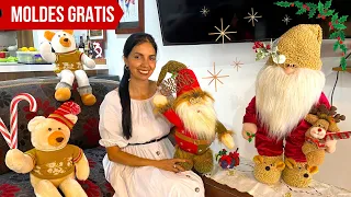 MOLDES GRATIS - SANTA ESTRELLITA / NAVIDAD ARTE JESICA