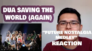 Reaccionando a  Dua Lipa - Future Nostalgia Medley