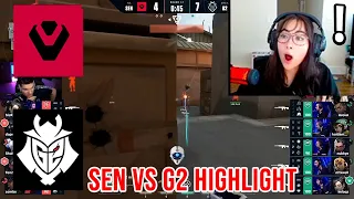 Sentinels First Lose !!! KYEDAE REACTS TO SEN vs G2- HIGHLIGHTS - VCT Stage 3: Masters-Berlin