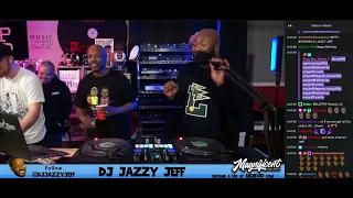 DJ Jazzy Jeff's Birthday stream finale ft  Melo D, Skratch Bastid, Shortkut & Mell Starr