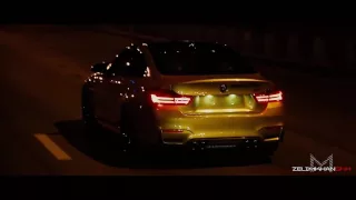 BMW F82 M4 Crazy Driving in Moscow city