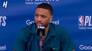 Damian Lillard talks Game 6 Loss vs Pacers, Postgame Interview