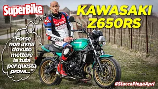 AIGOR SBAGLIA L'ABBIGLIAMENTO! O forse no? La Kawasaki Z650RS provata in tuta da pista