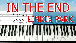 Linkin Park In The End Разбор на Пианино ЛЕГКО ПРОСТО + НОТЫ🎵 обучение на Фортепиано