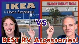 28 RV Accessories!  We Shop IKEA & Harbor Freight to Find the BEST Value for Our Dollar!