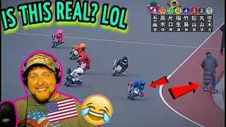 American Reacts to Japan Pocket Rocket MiniBike Race?? I Think? HAHA!