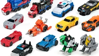 Transformers Robots in Disguise Adventure RID Optimus Prime Bumblebee 1 Step  Vehicle Robot Car Toys