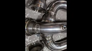 TLX Type S Primary Downpipes and Secondary Downpipes