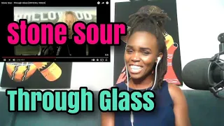 FIRST TIME HEARING Stone Sour - Through Glass [OFFICIAL VIDEO] | REACTION