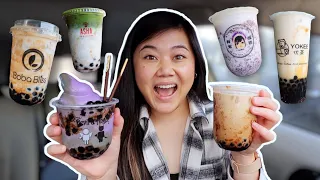 TRYING EVERY BOBA SHOP IN EAST BAY! (Berkeley, Oakland, Dublin, etc)