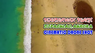 Dinadiawan Beach - Dipaculao, Aurora Cinematic Drone Shot