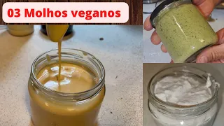 3 Molhos veganos saudaveis .....