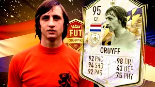 КРОЙФ помогает ЛОМАТЬ фифу... || Обзор на Cruyff Prime Moments 95