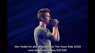 Gabriel - Lean On Me - The Voice Kids 2018 - Blind Audiotions