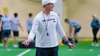 BYU Football | MIC'D UP with Coach Jay Hill