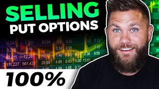 SELLING PUT OPTIONS - How To Sell Cash Secured Puts For Monthly Income