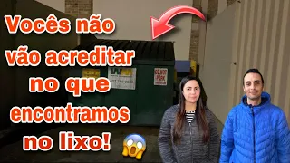 INACREDITÁVEL!😱 VOCÊS NÃO VÃO ACREDITAR NO QUE ENCONTRAMOS NO LIXO DE LOJA DOS ESTADOS UNIDOS!🇺🇸🇺🇸🇺🇸