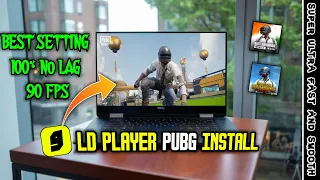 LDPlayer 9 Best Emulator For PUBG MOBILE On Low End PC - LDPlayer 9 Speed Up & Lag Fix