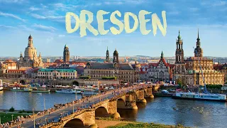 Dresden, Germany 4K - 🇩🇪 City Tour in Dresden | Dresden virtual 4K Walking Tour | Germany