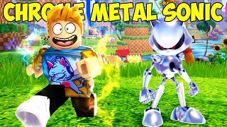 Unlocked CHROME METAL SONIC in Roblox Sonic Speed Simulator