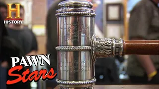 Pawn Stars: HISTORIC & PRICEY DEAL for William A. Clark's Inkwell (Season 6) | History