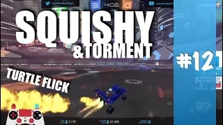 C9 Squishy 3v3 - INSANE TURTLE FLICK AND CEILING SHOT GOALS