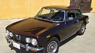 1974 Alfa Romeo GTV 2000 GT Veloce Engine Rev