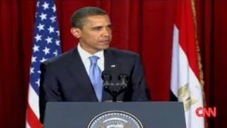 Obama Speech Addressing Muslims in Cairo