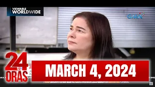 24 Oras Express: March 4, 2024 [HD]