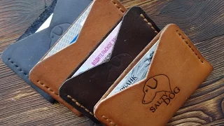 Работа с кожей. Изделие для начинающих. Leather cardholder