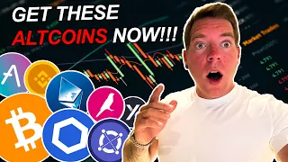 LAST CHANCE TO LOAD UP!!! GET THESE ALTCOINS NOW!!!! + BITCOIN TA