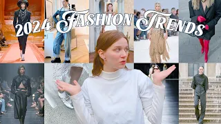 Upcoming 2024 Fashion Trends I love & hate