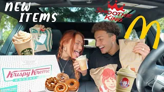 TRYING NEW MENU ITEMS FROM FAST FOOD RESTAURANTS!! *FALL EDITION*