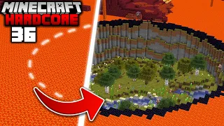 I Transformed the NETHER into the OVERWORLD in Minecraft Hardcore (#36)