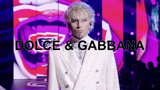 Machine Gun Kelly Featured in Dolce&Gabbana Fall-Winter 2022-2023 Men’s Fashion Show