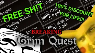 Grim Quest | Breaking the Game's Economy