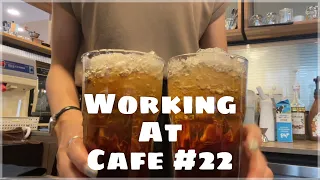 Eng sub ) cafe vlog #22 카페브이로그 | 카페알바 | 카페브이로그 | 카페 아르바이트 | 카페영상 | cafe vlog | cafe asmr |