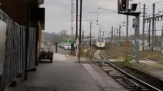 Arrivée d'un TGV Inouï en gare de Metz Ville