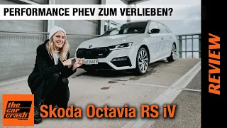 Skoda Octavia Combi RS iV (2021) ⚡ Performance Plug-in Hybrid zum Verlieben? ❤️ Fahrbericht | Review