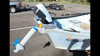 ePropulsion Spirit1.0+ Drift Boat Test